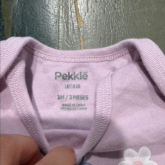 Pehr Pink Floral Kids Bodysuit Set - Picture 2 of 3